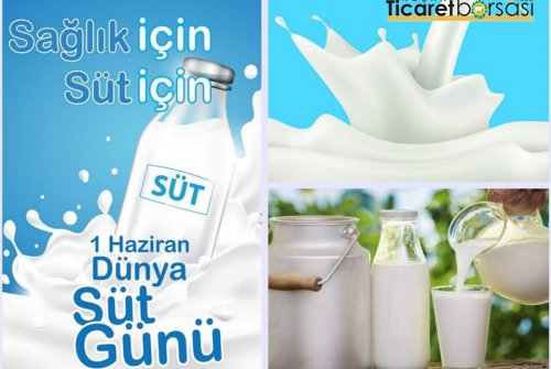 1 Haziran Dünya Süt Günü Ve Süt Emekçilerinin Günü Kutlu Olsun.