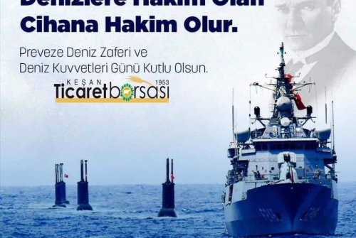 27 Eylül Preveze Deniz Zaferi Ve Türk Deniz Kuvvetleri Kuruluş Gününün 485’Inci Yılı Kutlu Olsun. ‬