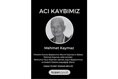 Acı Kaybımız