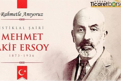 İ̇stiklal Marşı'Mızın Yazarı, Milli Şairimiz Mehmet Akif Ersoy'U Vefatının 87. Yıl Dönümünde Saygı Ve Rahmetle Anıyoruz.