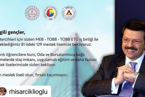 Lgs Tercihlerinde Gençlerimizi 81 İlde Desteklediğimiz 129 Meslek Lisemize Bekliyoruz.