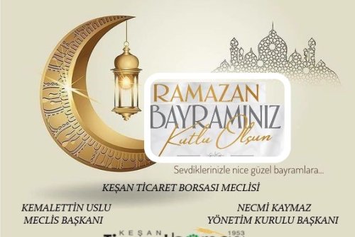 Ramazan Bayramınız Kutlu Olsun...