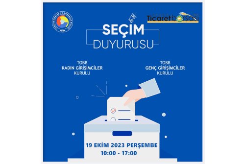 Tobb İ̇l Kadın Girişimciler Kurulu İ̇cra Komitesi Ve Tobb İ̇l Genç Girişimciler Kurulu İ̇cra Komitesi Seçimleri