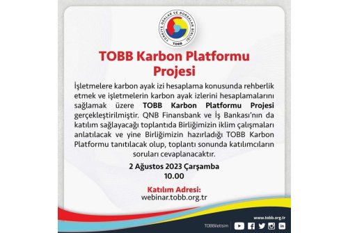 Tobb Karbon Platformu’