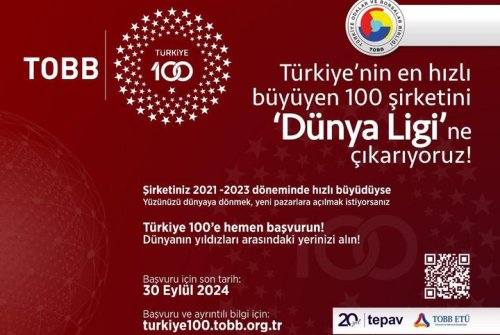 Tobb Öncülüğünde, Tepav Ve Tobb Etü İş Birliğinde Türkiye’nin En Hızlı Büyüyen 100 Şirketi Seçilecek.