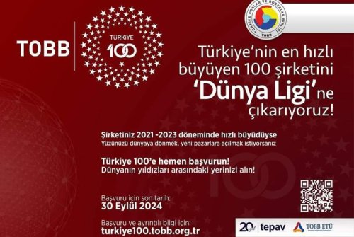 Tobb Öncülüğünde, Tepav Ve Tobb Etü İşbirliğinde Türkiye’nin En Hızlı Büyüyen 100 Şirketi Seçilecek.